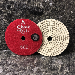 Алмазні липучки (черепашки) “StoneCraft А“ 100 мм No600
