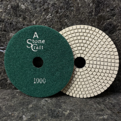 Алмазні липучки (черепашки) “StoneCraft А“ 125 мм No1000