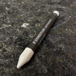 Восковий олівець для каменя Staedtler 236-0 білий