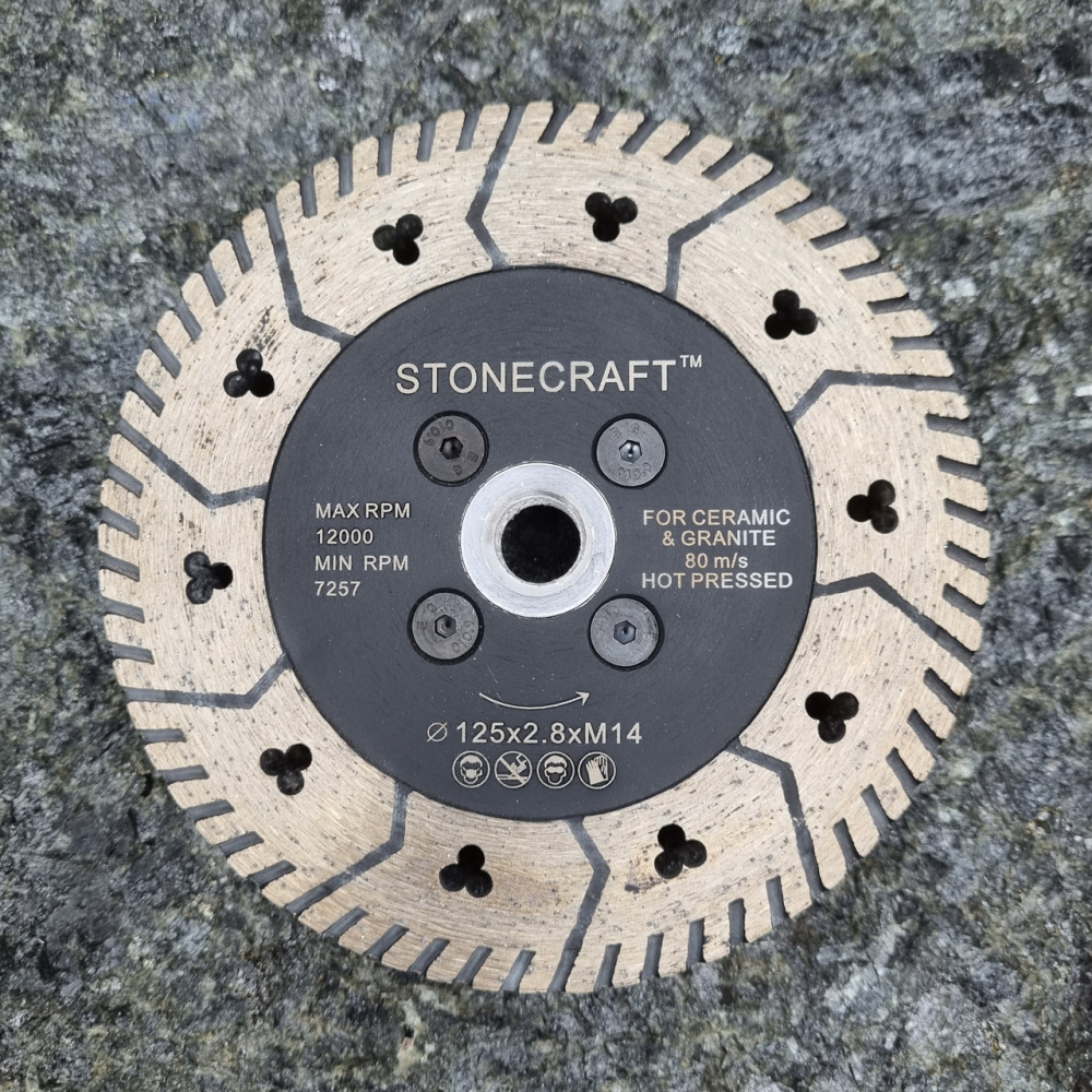 Сухоріз зачисний StoneCraft Ø125мм М14